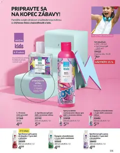 Avon leták platný od 01.03.2026 | Strana: 151 | Produkty: Sorbet, Šampón, Kondicionér, Pena do kúpeľa