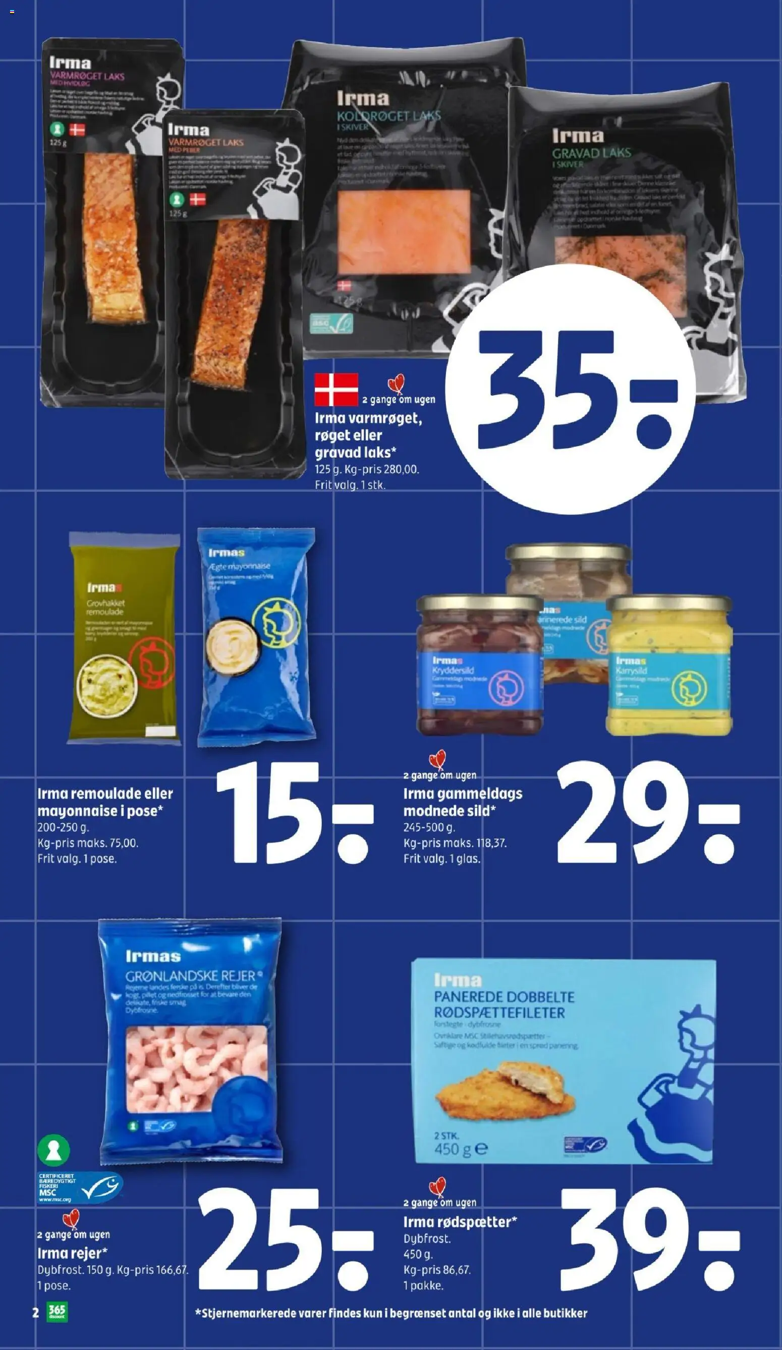 Coop 365 tilbudsavis – gyldig fra 13.11.2025 | Side: 13 | Produkter: Peber, Is, Sild, Rejer