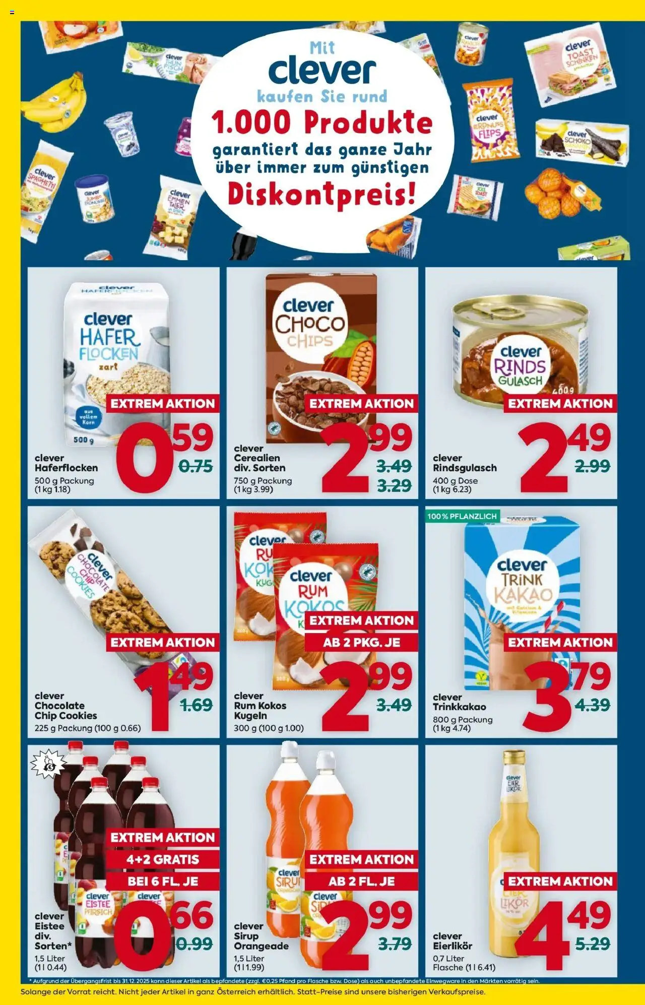 Billa Flugblatt - Kitzbuehel, Zell Am Ziller, Brixlegg gültig ab 16.10.2025 | Seite: 6 | Produkte: Flocken, Hajdina liszt, Schinken, Fisch