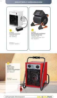 Brico Plan-it - Onze verwarmingscatalogus - Voorbeeld van een folder van Brico Plan-it, geldig van 24.09.2025 | Pagina: 68 | Producten: Kachel, Ventilator