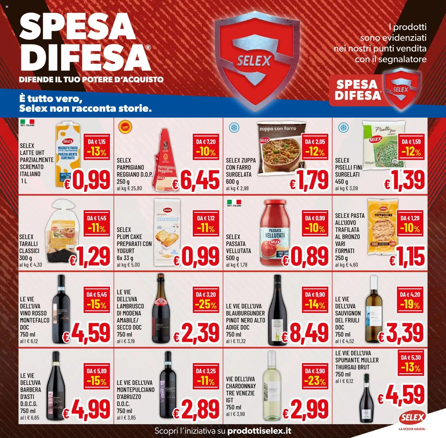 Volantino A&O del 02.01.2026 | Pagina: 12 | Prodotti: Spumante, Taralli, Parmigiano, Farro