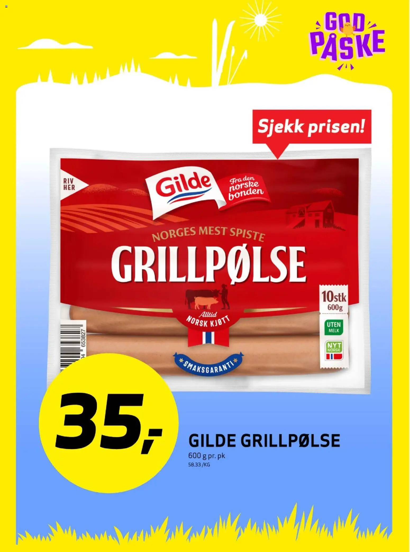 {H1} | Side: 6 | Produkter: Melk, Kolasås