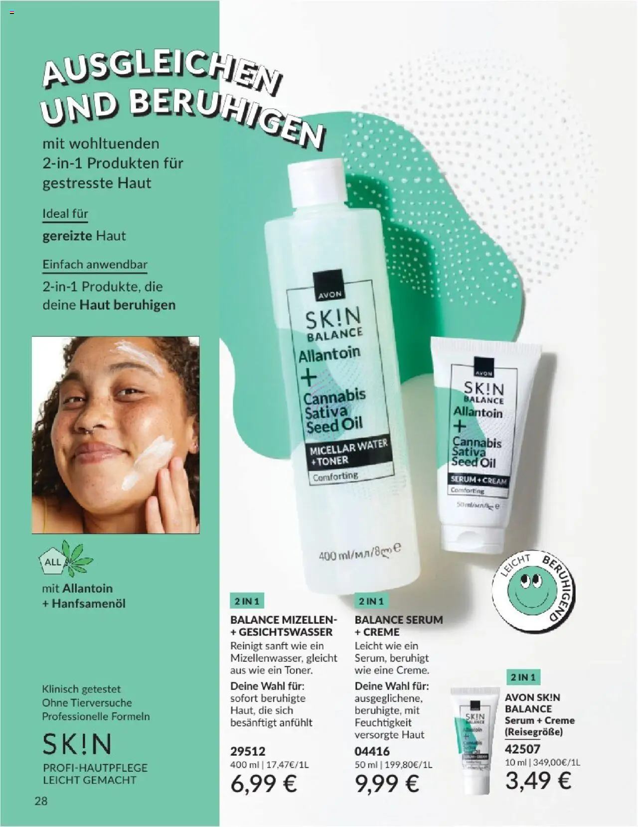 AVON Katalog August 2025 - gültig ab dem 01.08.2025 | Seite: 30 | Produkte: Toner, Creme, Serum