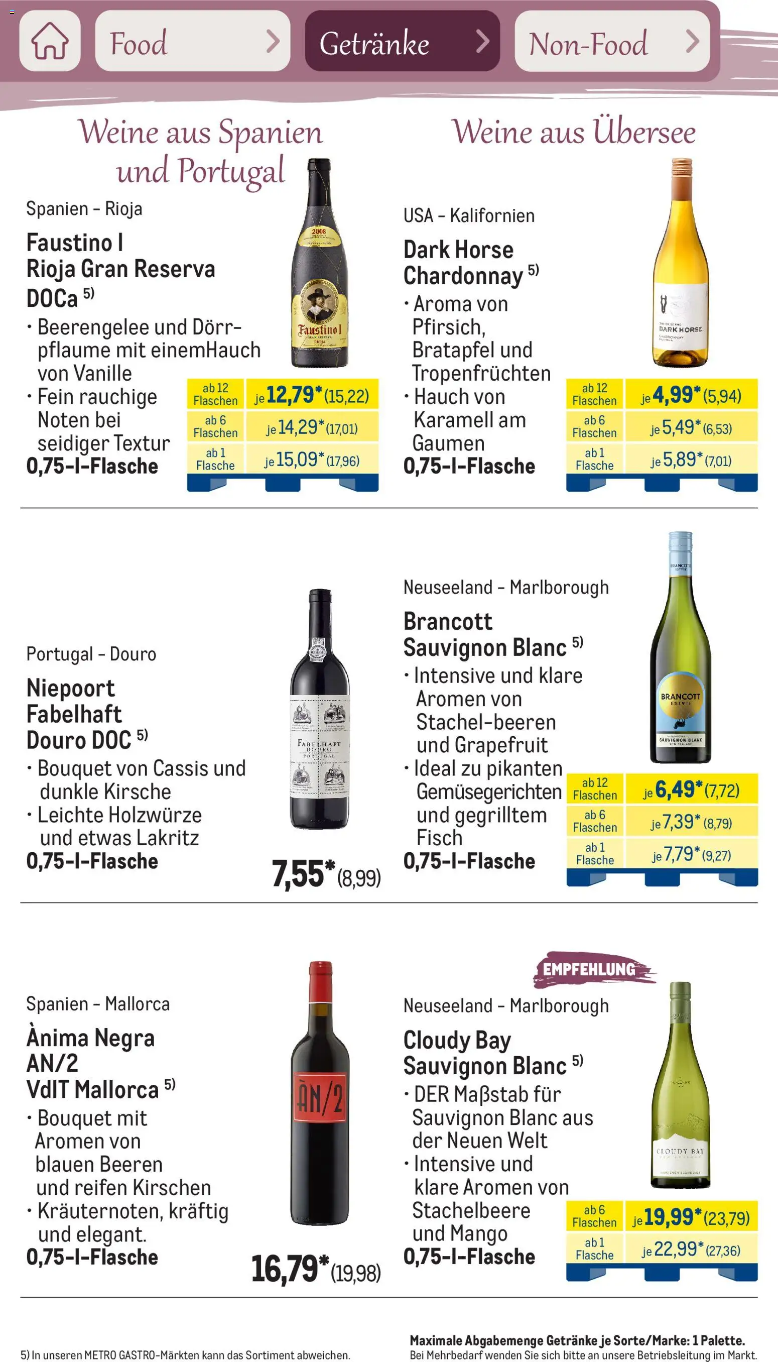 Metro Saisonkatalog Frühlingsgenuss – gültig ab 01.03.2026 | Seite: 64 | Produkte: Kirschen, Fisch, Grapefruit, Mango