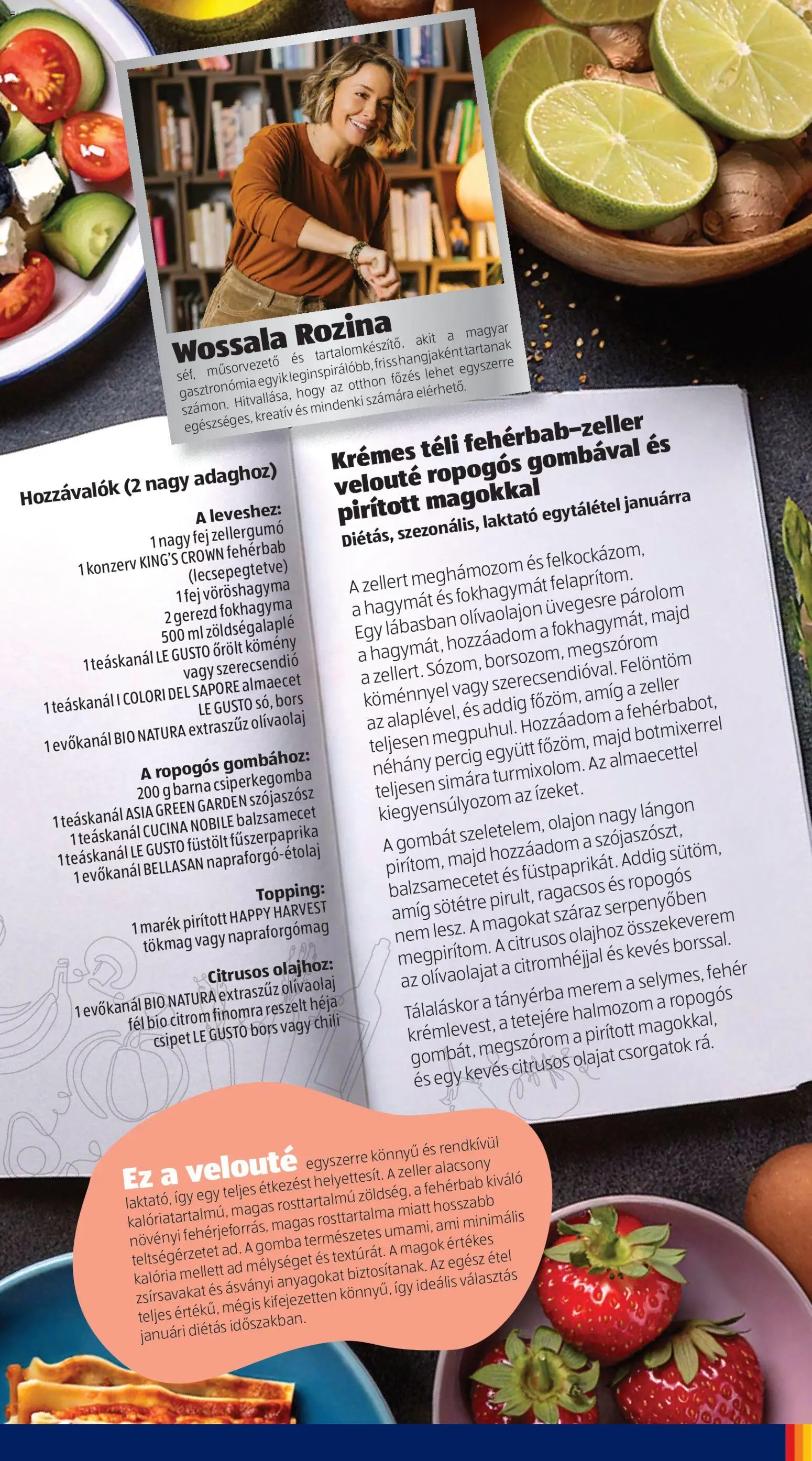 Aldi akciós ujság - amely érvényes a következő dátumtól: 02.01.2026 | Oldal: 15 | Termékek: Balzsamecet, Zeller, Almaecet, Olívaolaj