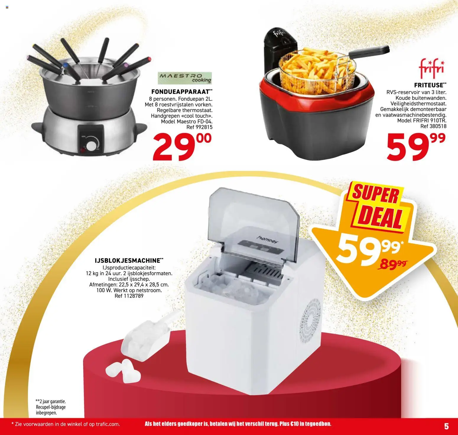 {H1} | Pagina: 5 | Producten: Friteuse