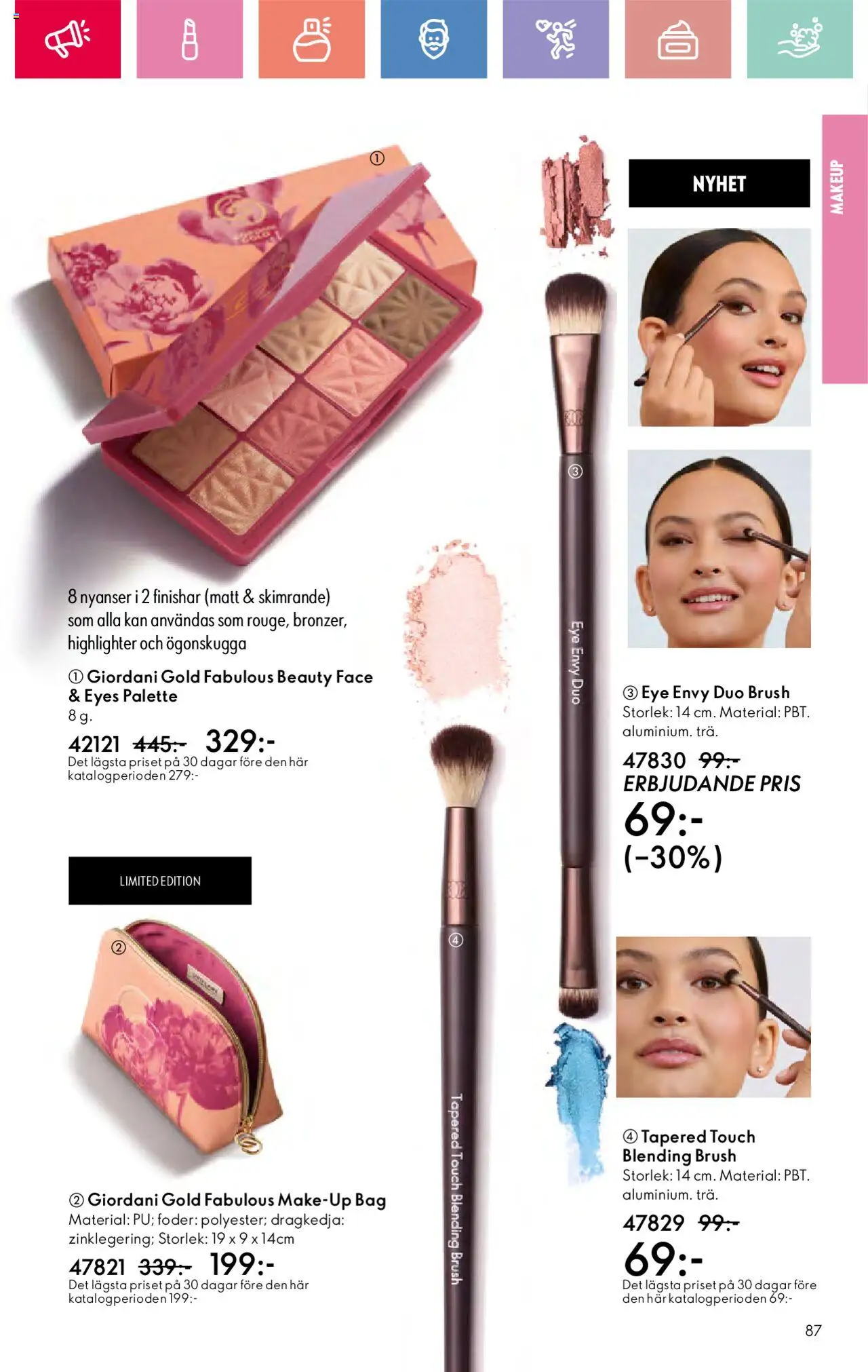 Oriflame reklamblad aktuell från 03.08.2025 | Sida: 87 | Produkter: Highlighter