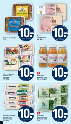 REMA 1000 Ready to serve Økologisk salat, 70 g gyldig fra 07.03.2026 | Side: 2 | Produkter: Juice, Makrel, Cola, Asparges