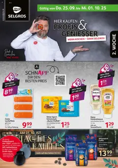 Selgros Prospekt 	 ab 25.09.2025 gültig