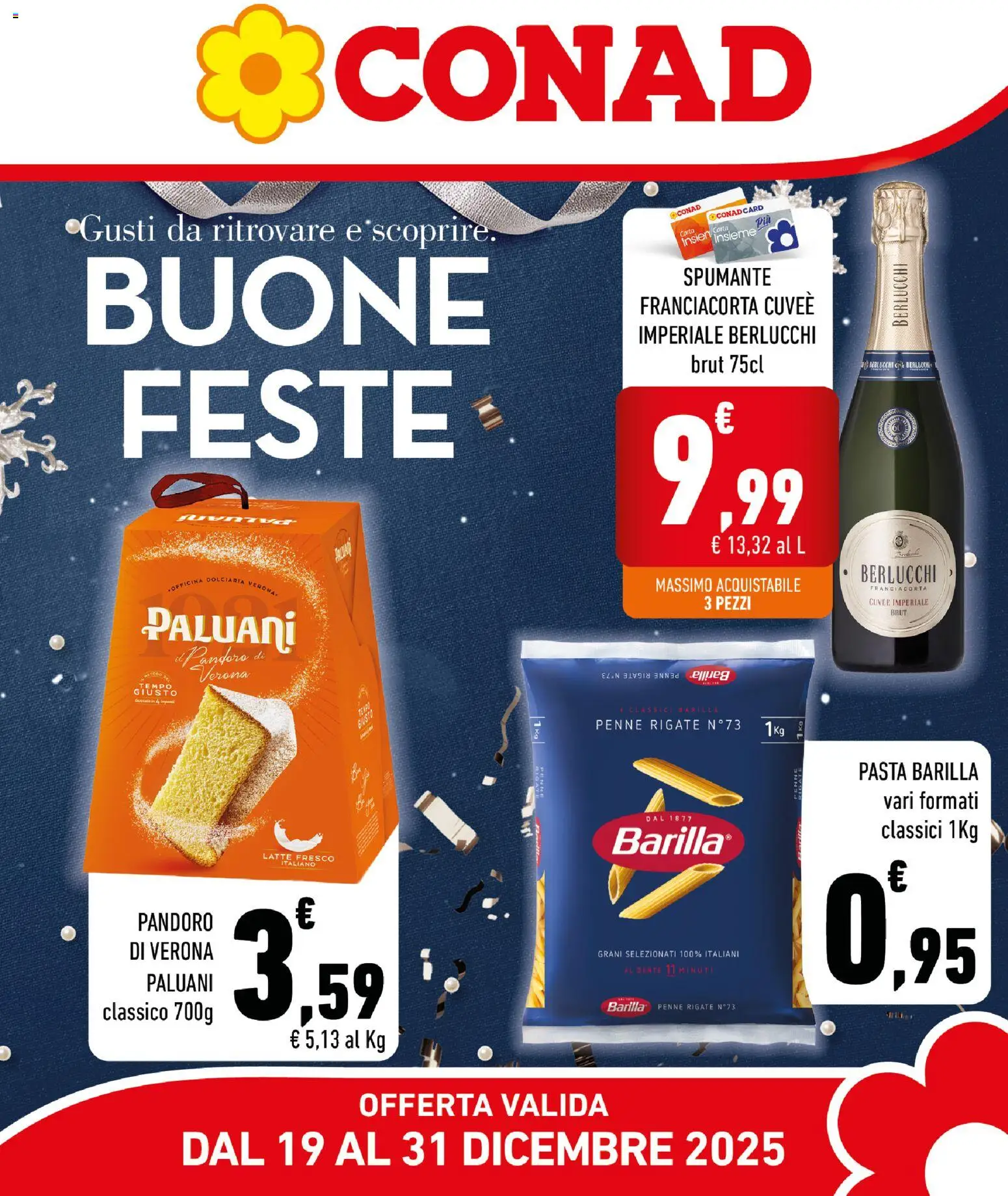 Volantino Conad del 19.12.2025 | Pagina: 1