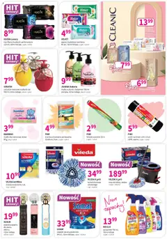 Drogerie Polskie Gazetka od 08.08.2025 | Strona: 7 | Produkty: Tampony, Podpaski, Mydło, Vileda