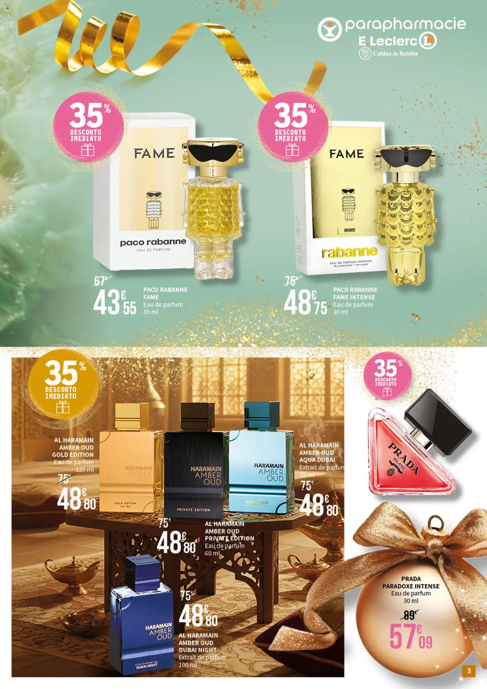 E.Leclerc - Folheto Parapharmacie Caldas da Rainha │ válido de 16.12.2025 | Página: 3