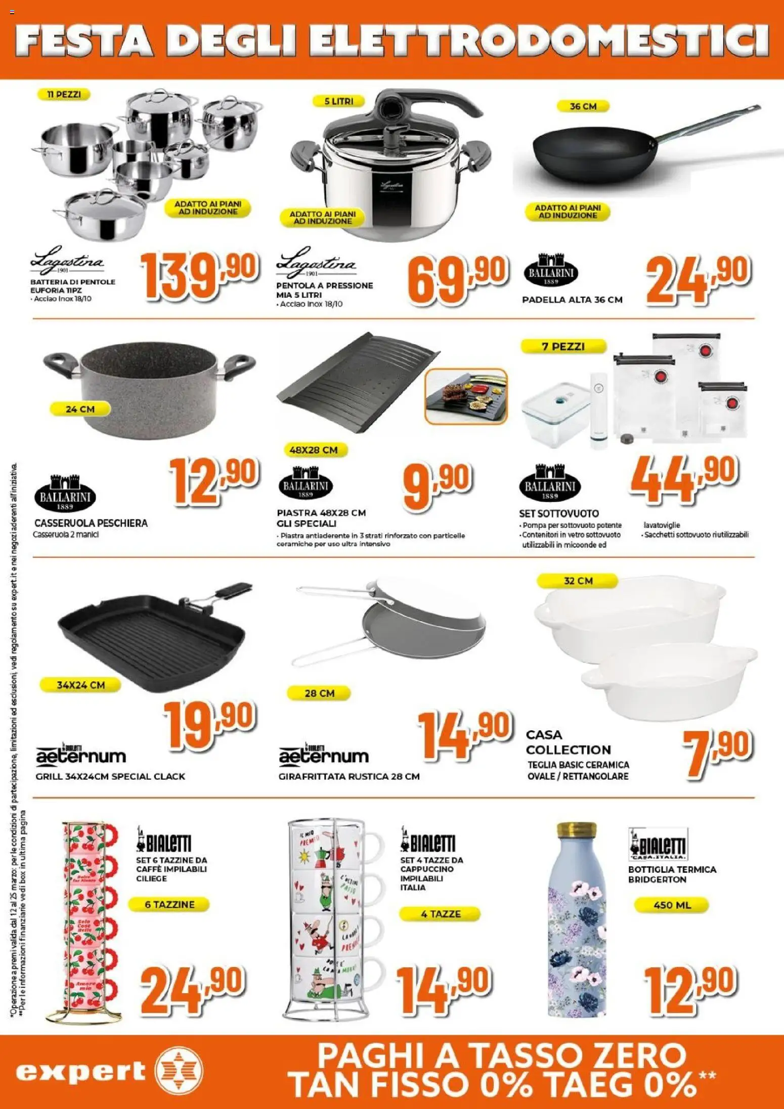 Volantino Expert del 12.03.2026 | Pagina: 17 | Prodotti: Padella, Casseruola, Pentola a pressione, Batteria