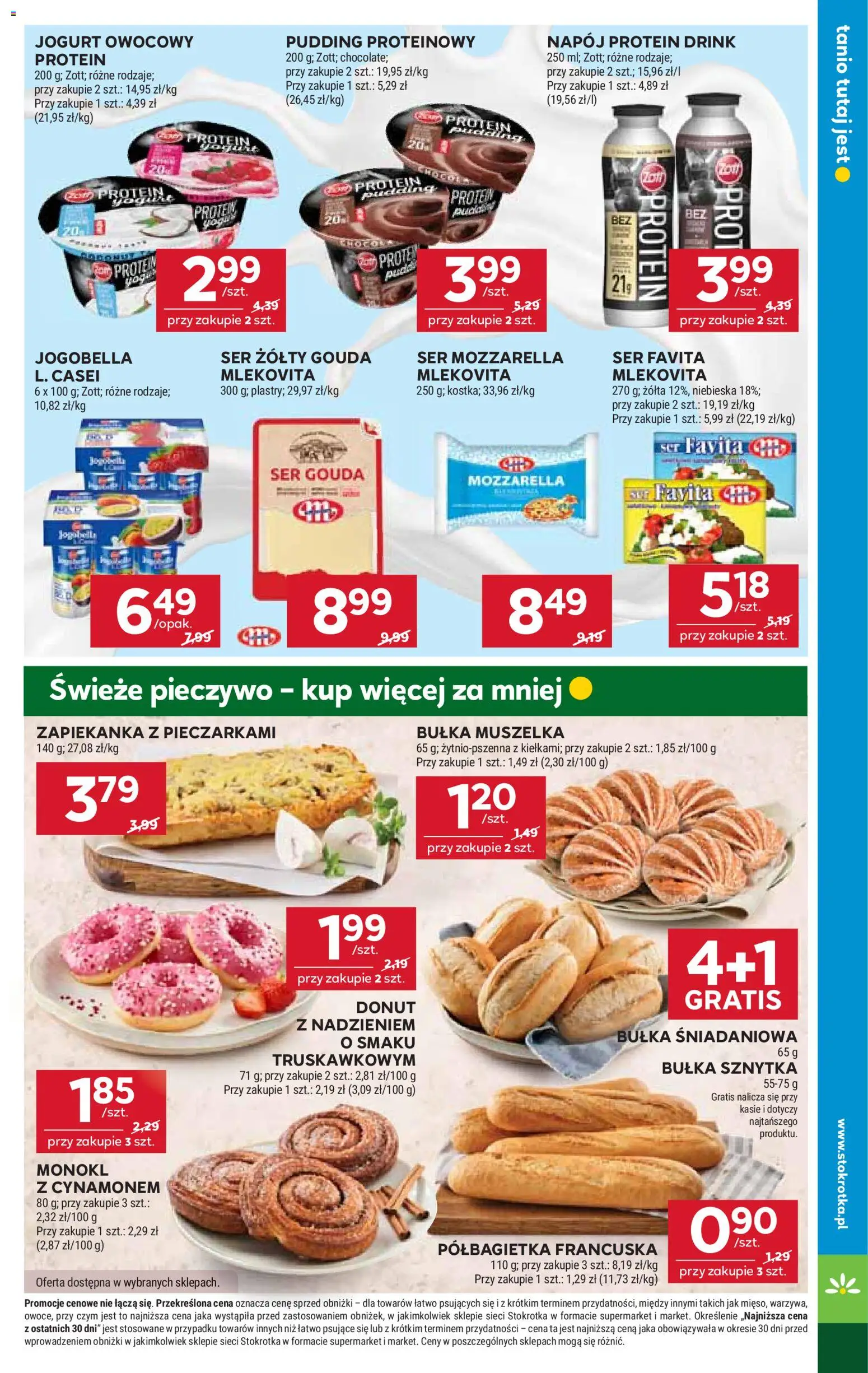 Stokrotka Gazetka od 30.10.2025 | Strona: 17 | Produkty: Pieczywo, Ser żółty, Stokrotka, Ser