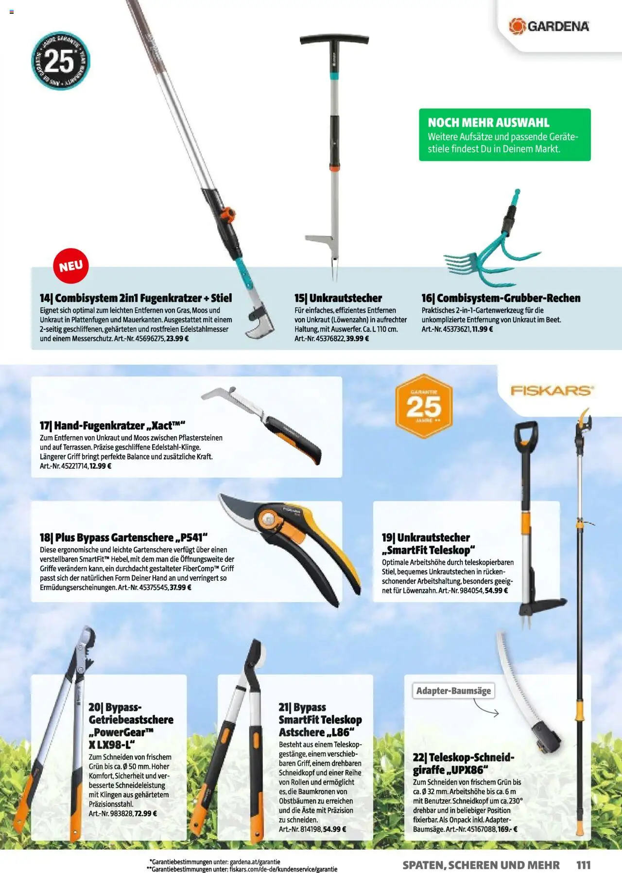 Hagebau Gartenkatalog 2025 gültig ab 05.03.2025 | Seite: 111 | Produkte: Adapter