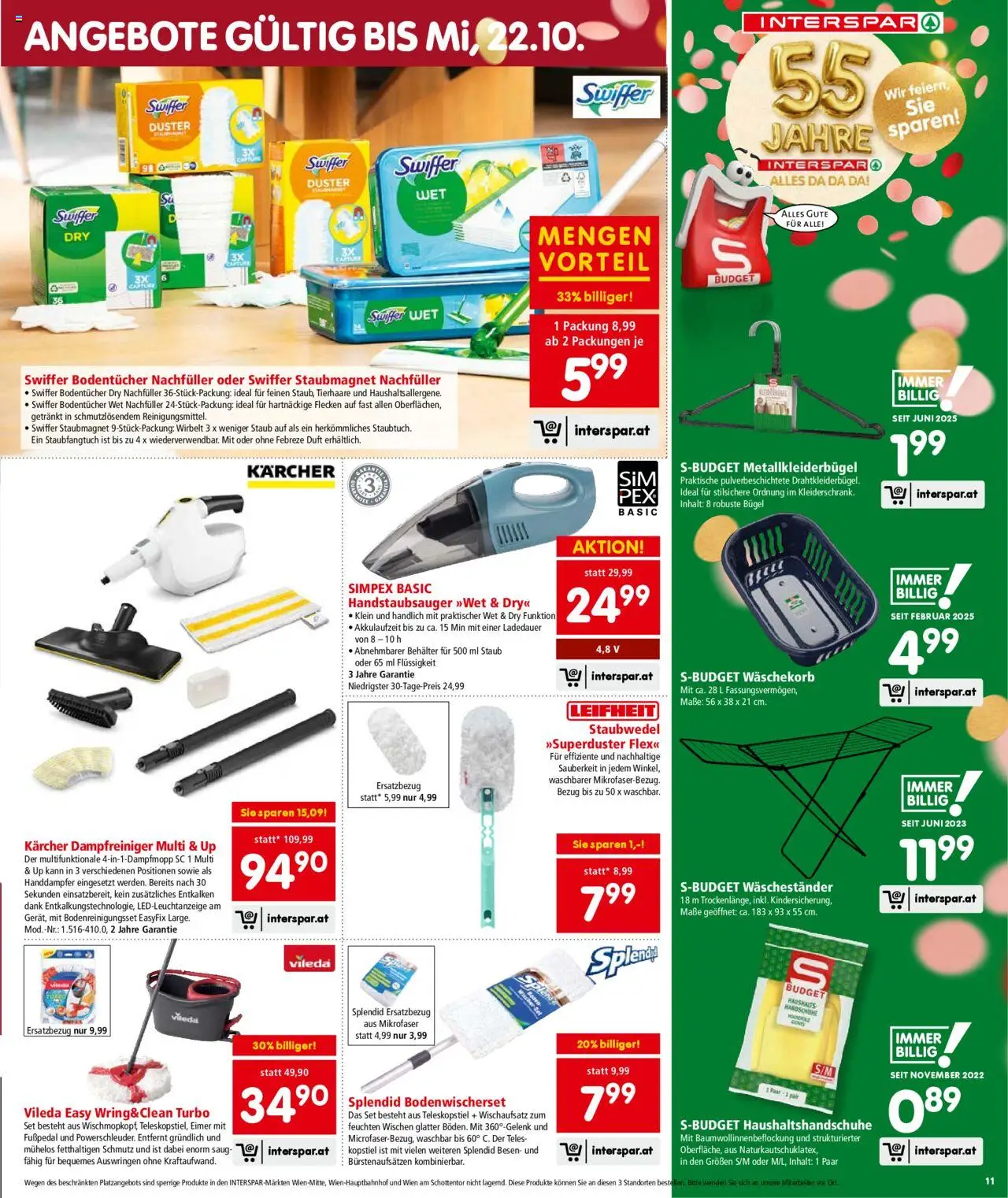 Interspar Flugblatt - Wien gültig ab 02.10.2025 | Seite: 11 | Produkte: Duft