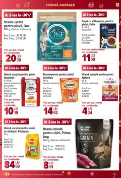 Ofertele Carrefour valabile de la 10.12.2025 | Pagină: 24 | Produse: Hacıyatmaz Kedi Oyuncağı, Pate