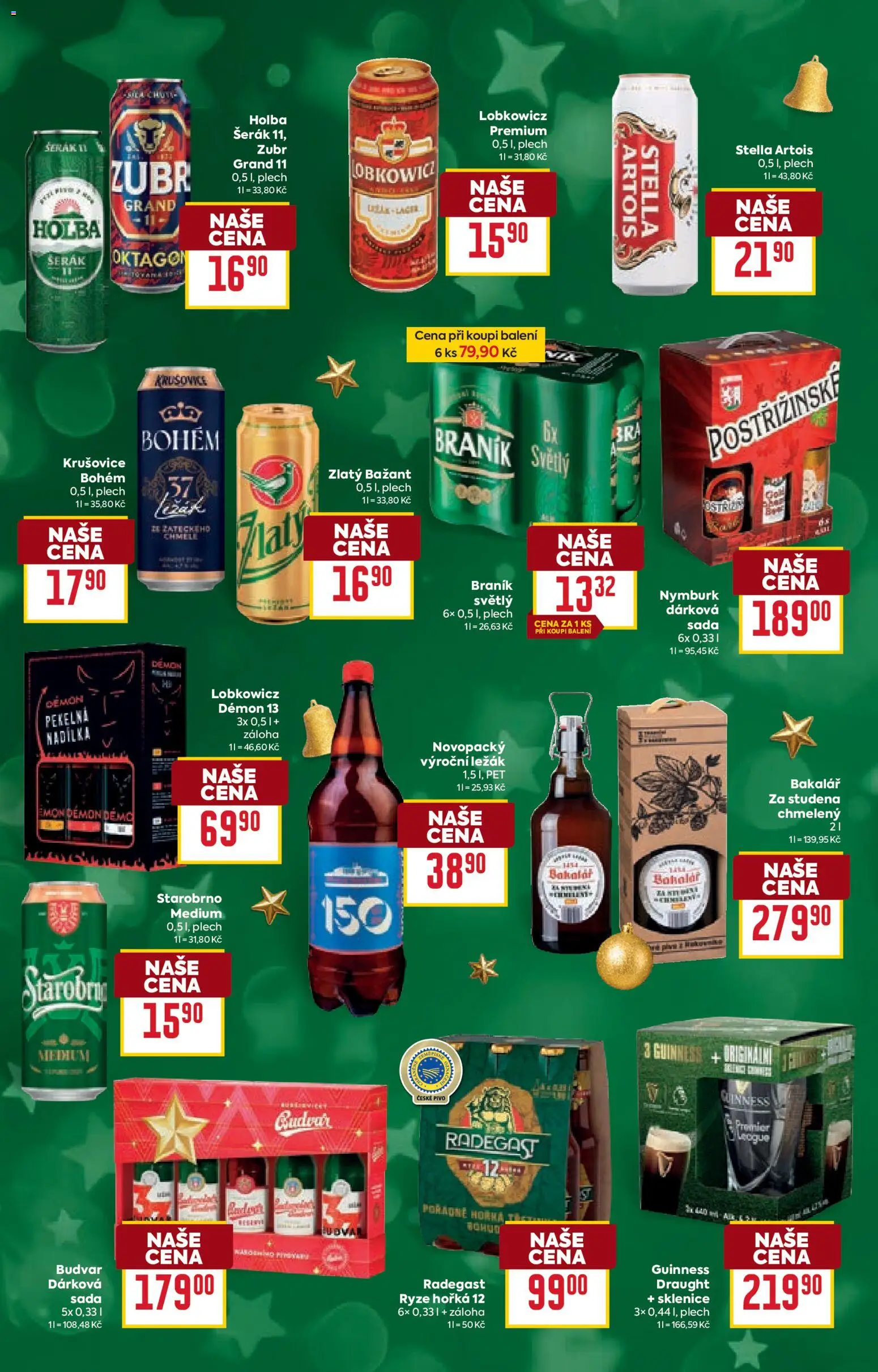 Billa Velký leták od 17.12.2025 | Strana: 44 | Produkty: Rýže, Krušovice Bohém, Bakalář, Braník