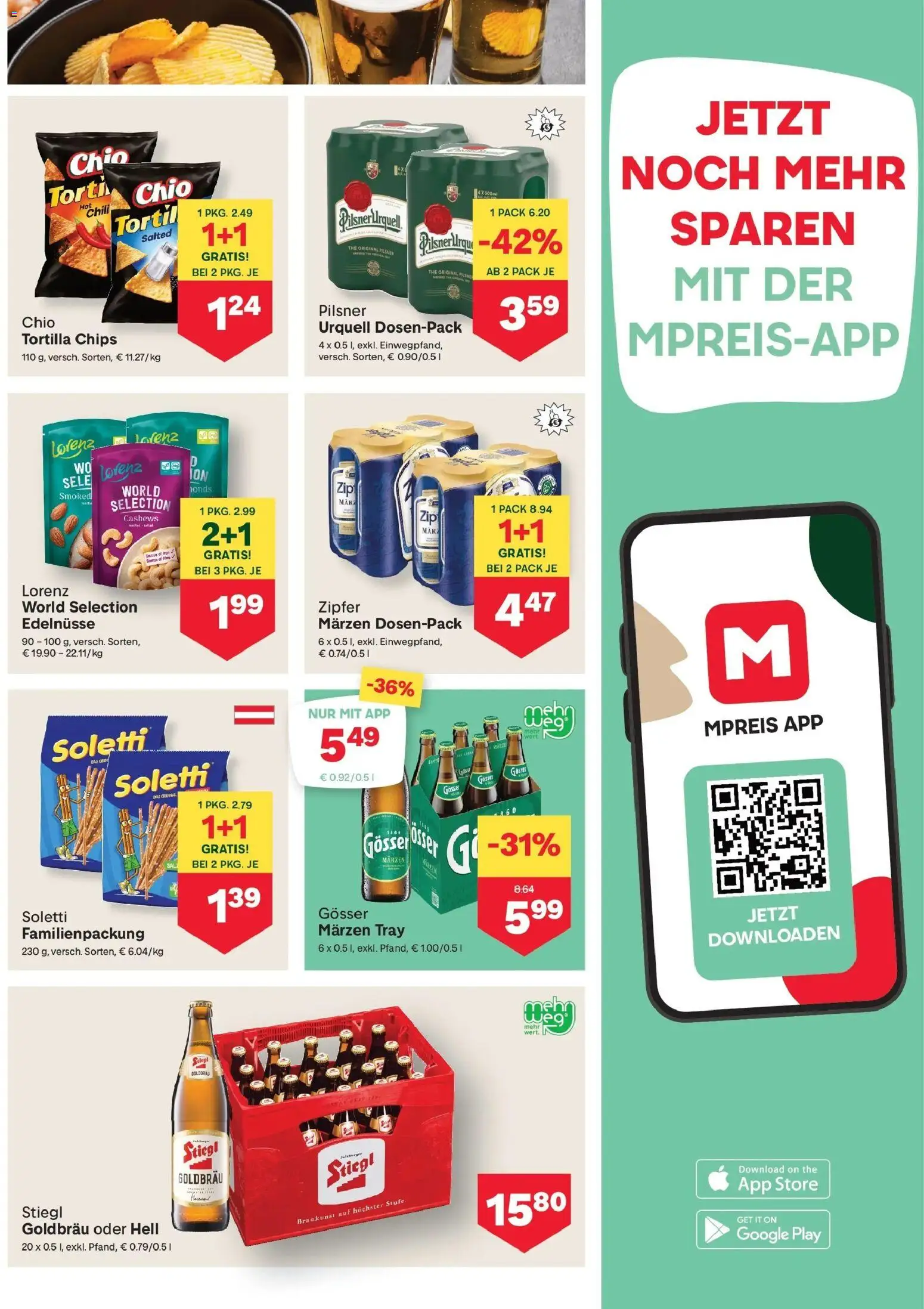 MPREIS Velden gültig ab 15.01.2026 | Seite: 9 | Produkte: Chips