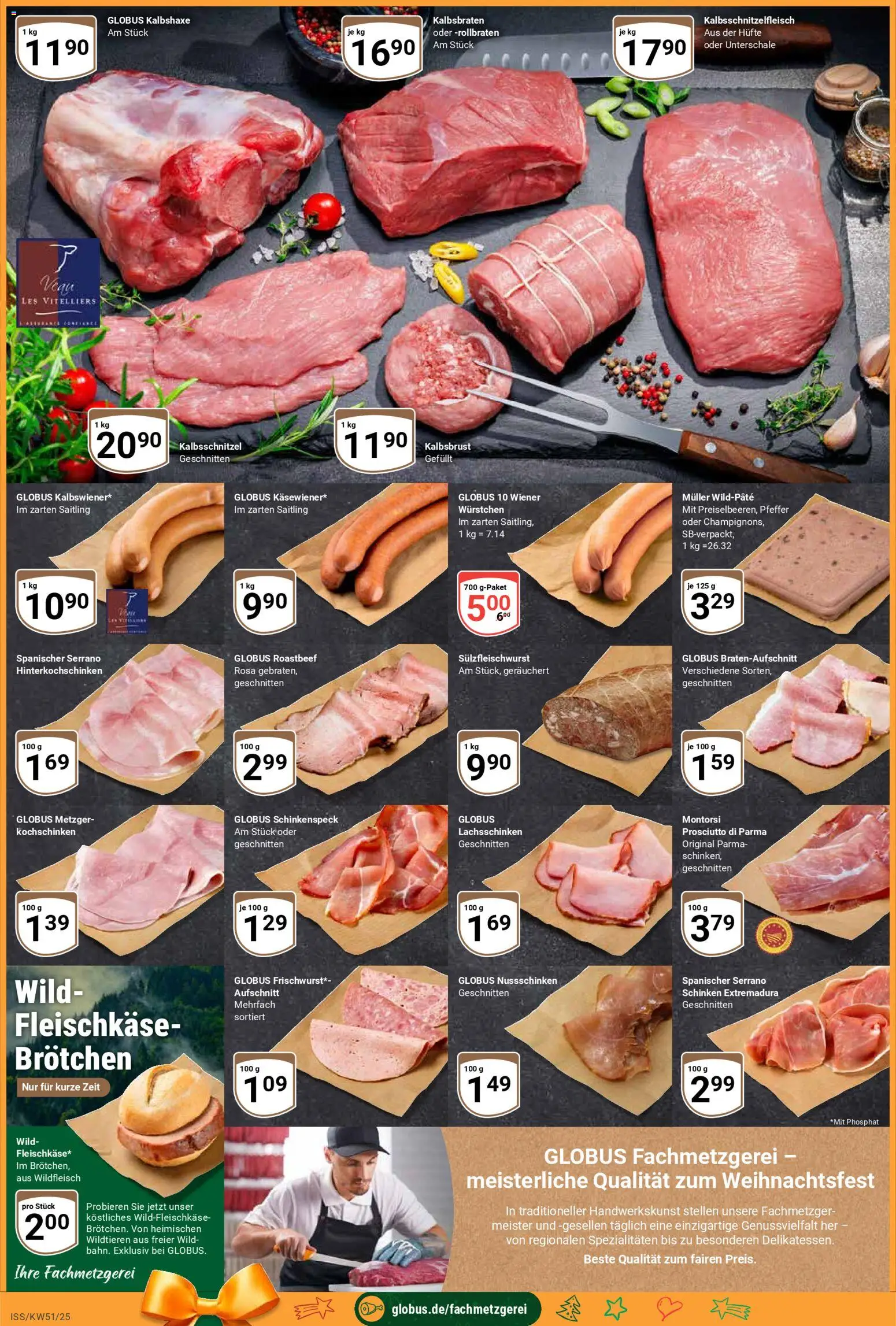 Globus Prospekt 	 – gültig ab 15.12.2025 | Seite: 6 | Produkte: Roastbeef, Pfeffer, Schinken