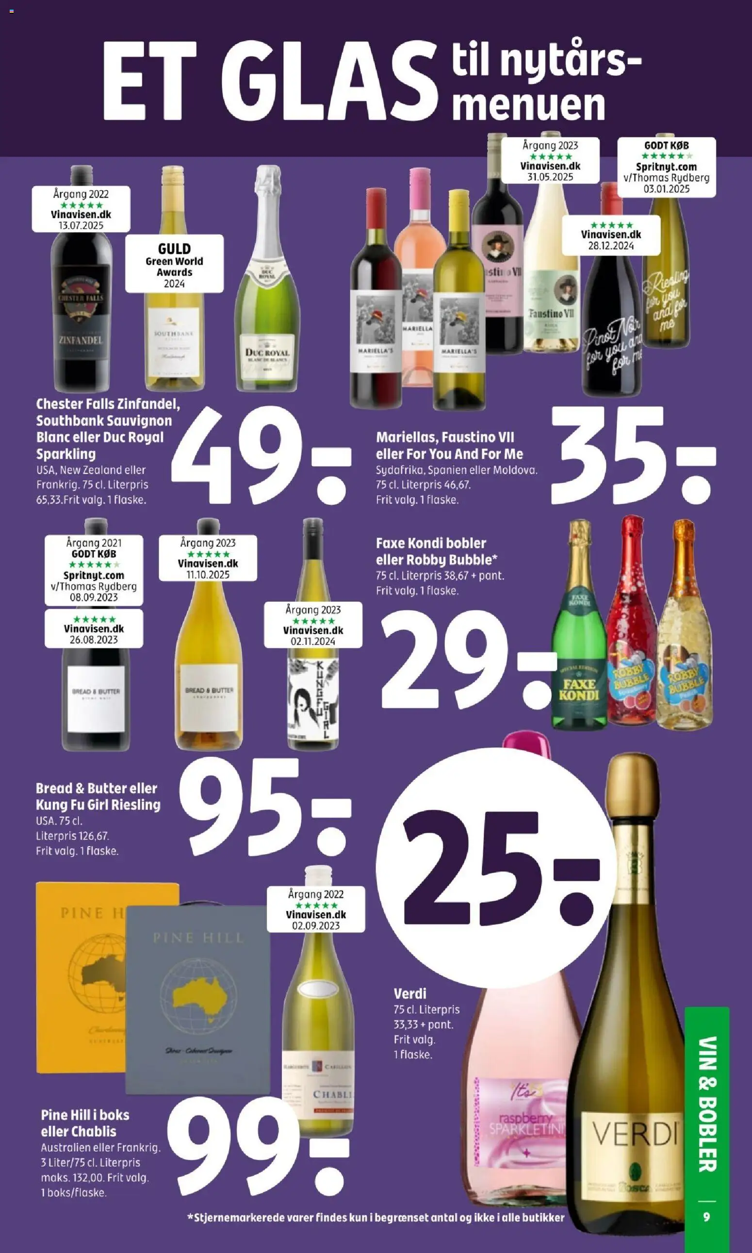 Coop 365 tilbudsavis – gyldig fra 27.12.2025 | Side: 11 | Produkter: Boks, Vin, Faxe Kondi