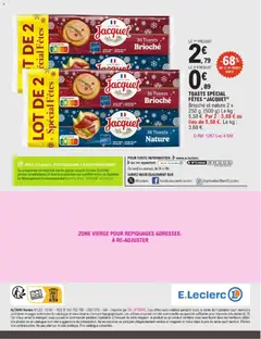 E.Leclerc - Prévisualisation de E.Leclerc - Depenser moins 27 reveillon - mixte valide à partir de 23.12.2025 | Page: 25 | Produits: Farine de ble, Farine, Huile