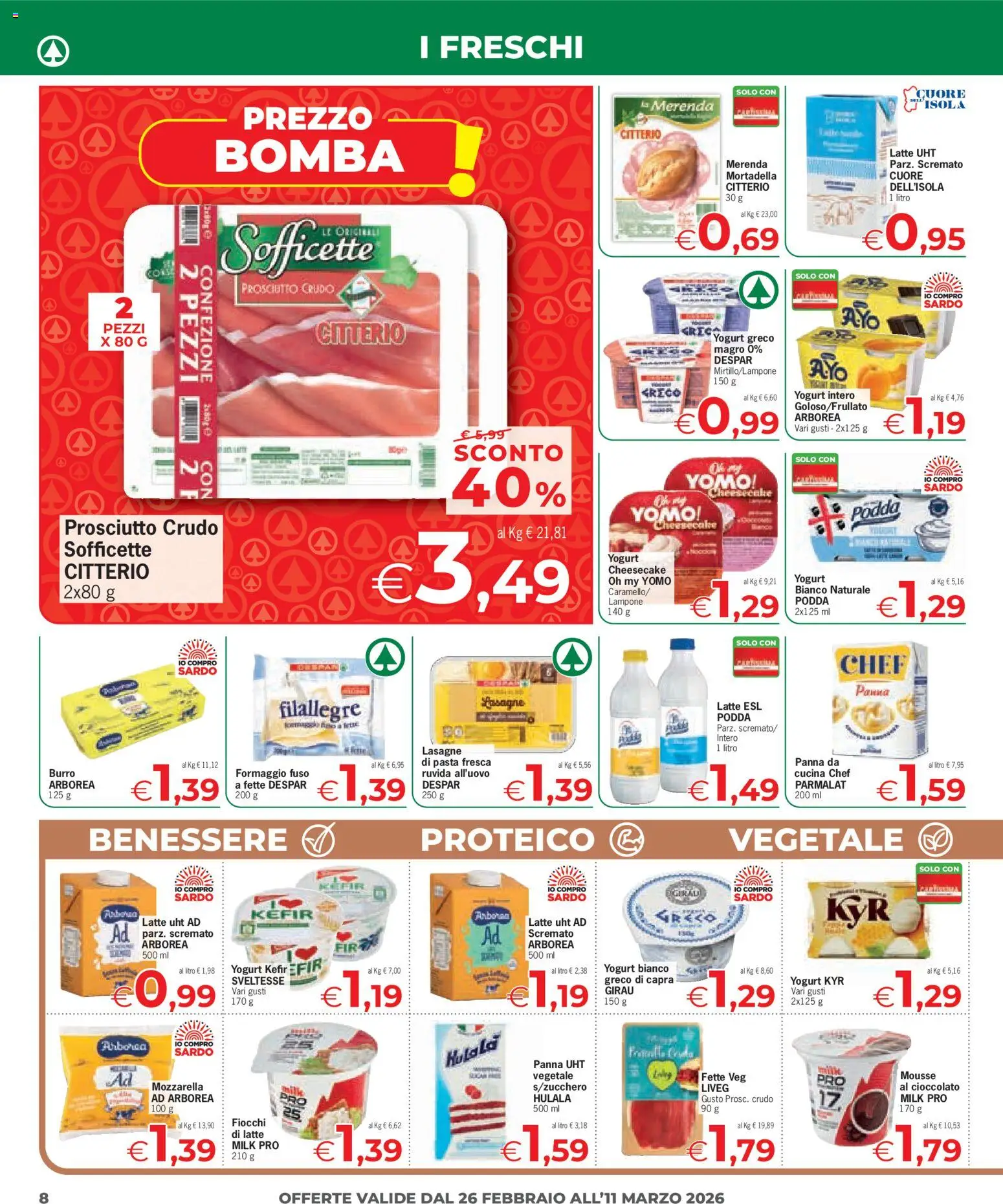 Volantino Eurospar del 26.02.2026 | Pagina: 8