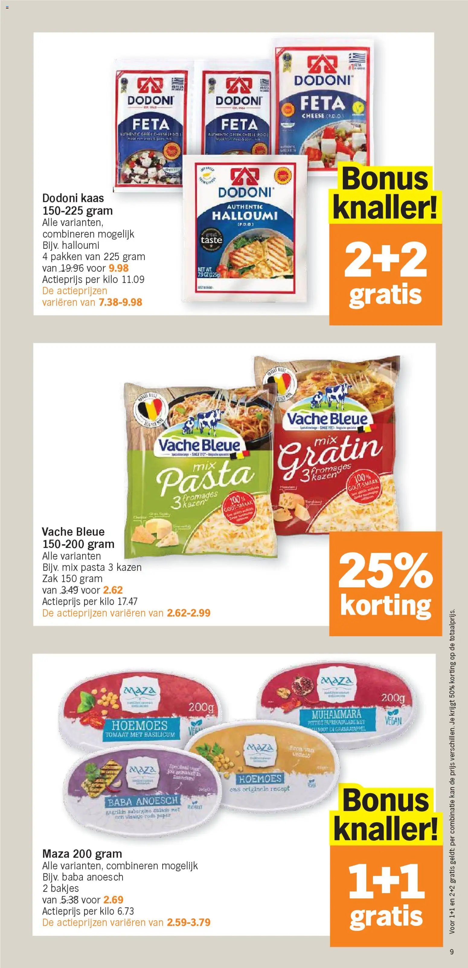 {H1} | Pagina: 9 | Producten: Pasta, Antipasti, Kaas, Kan