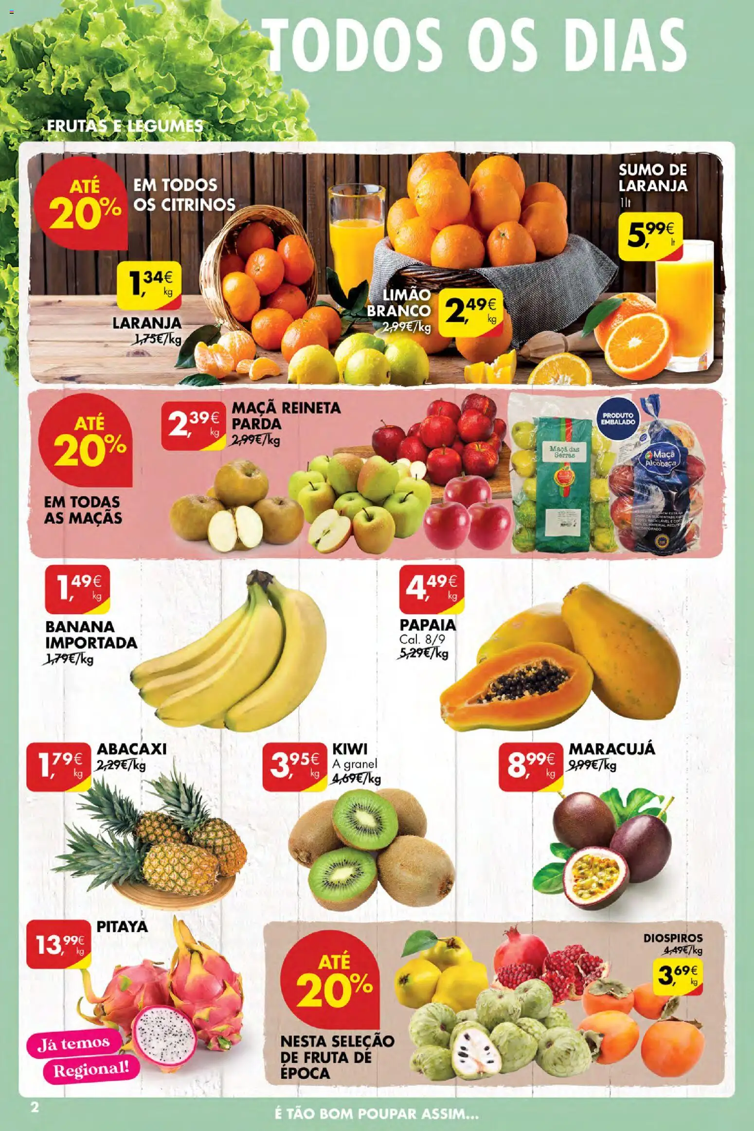 Pingo Doce Poupe Esta Semana Açores │ válido de 13.11.2025 | Página: 2 | Produtos: Maça, Sumo, Maçãs, Abacaxi