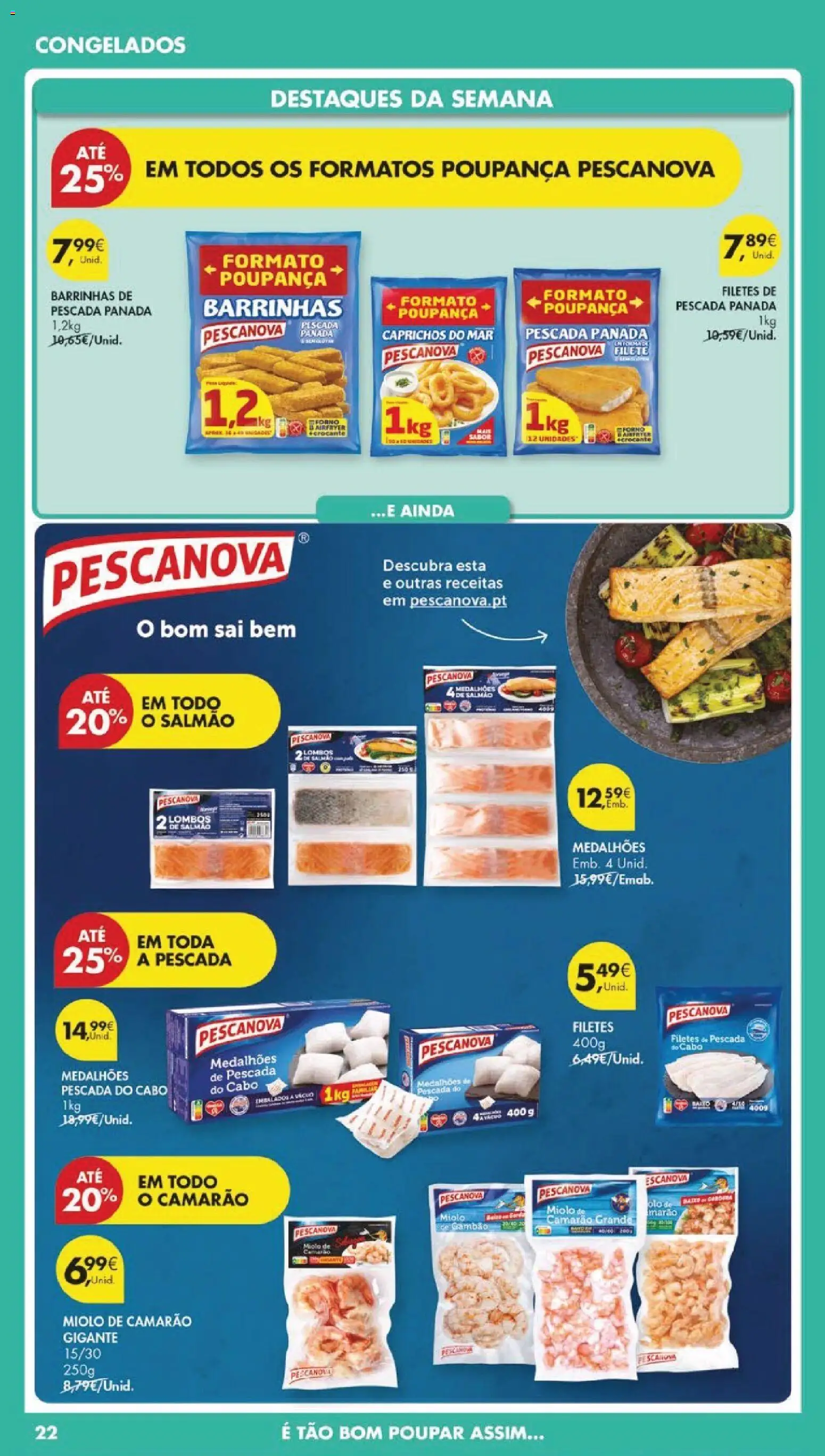 Pingo Doce folheto │ válido de 21.04.2026 | Página: 24 | Produtos: Cabo, Pescada, Pescada do cabo, Salmão