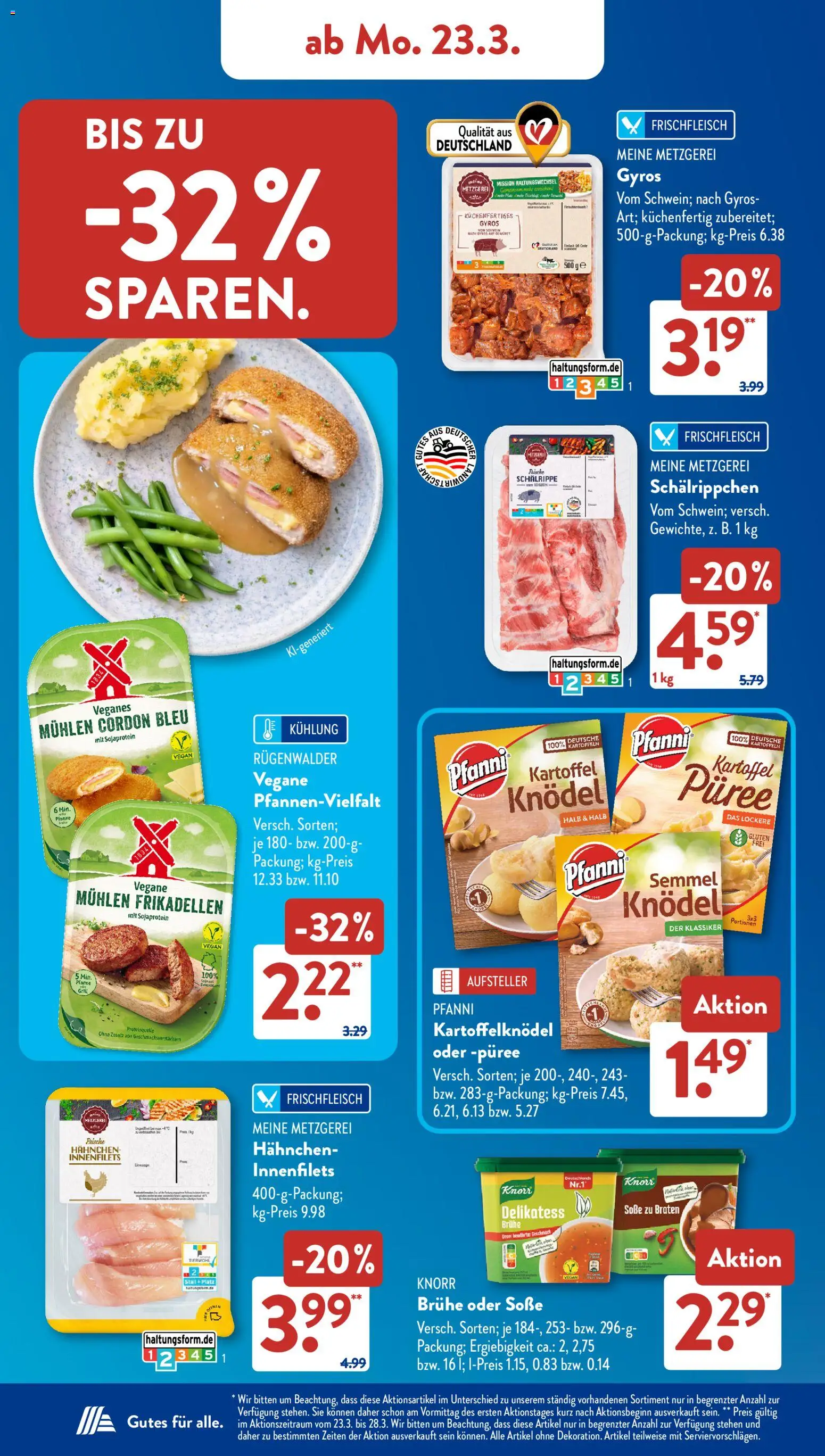 Aldi Süd Prospekt 	 | 23.03.2026 | Wie erhält man einen begrenzten Rabatt? | Deutschland