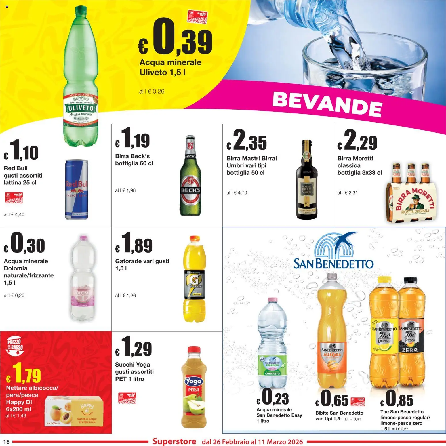 Volantino Sì con Te del 26.02.2026 | Pagina: 18