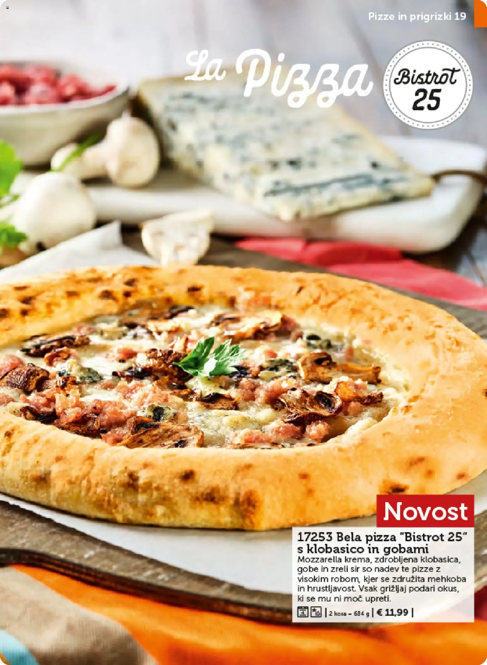 Novi Bofrost katalog ponudbe – veljaven od 01.02.2026 | Stran: 19 | Izdelki: Sir, Prigrizki