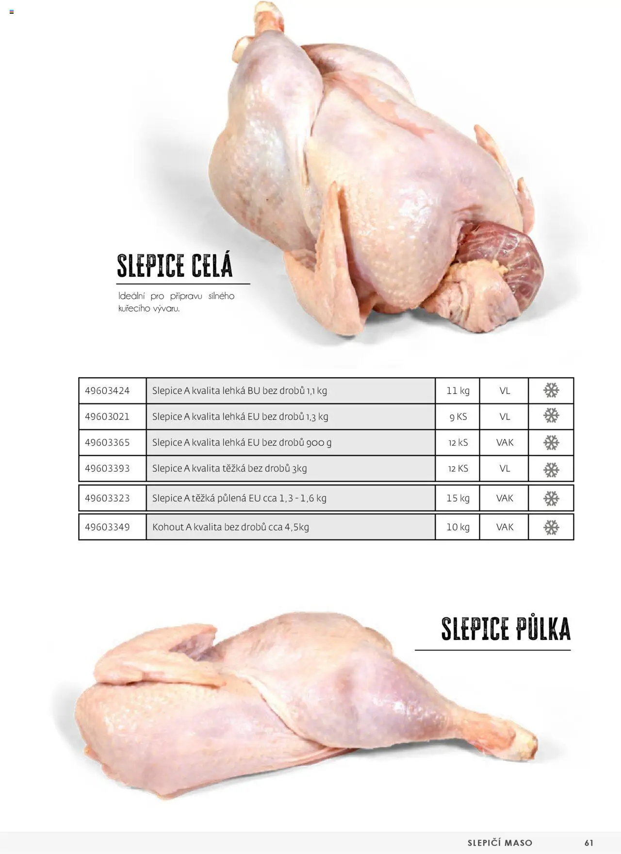 Jip katalalog - Maso 2025 od 01.01.2025 | Strana: 61 | Produkty: Maso