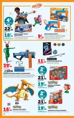 Super U - Prévisualisation de Super U - Prix bas de Noël valide à partir de 21.10.2025 | Page: 24 | Produits: Ceinture, Cibles, Figurines