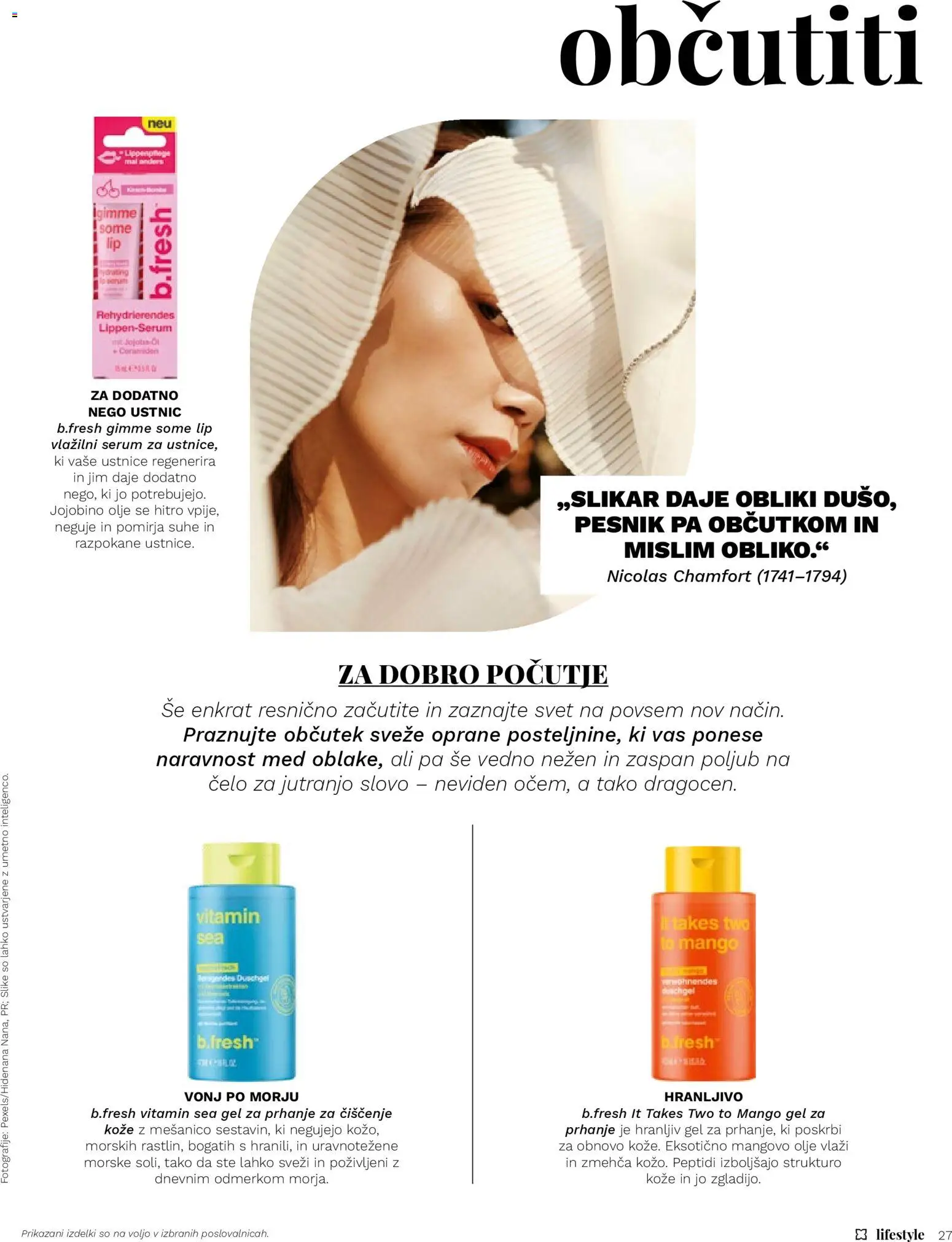 Novi Müller katalog ponudbe – veljaven od 01.01.2026 | Stran: 27 | Izdelki: Gel za prhanje, Olje, Mango