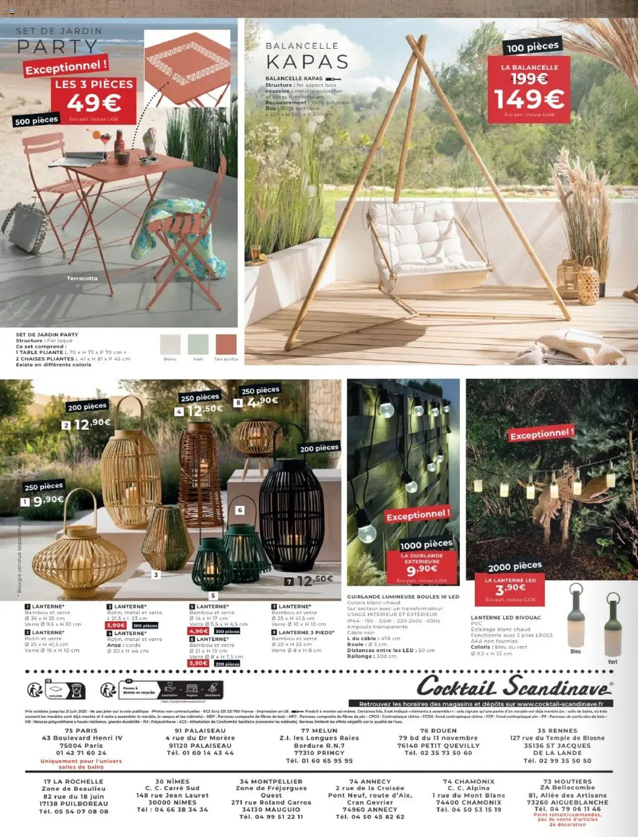  | Page: 16 | Produits: Meuble, Câble, Guirlande lumineuse, Piles