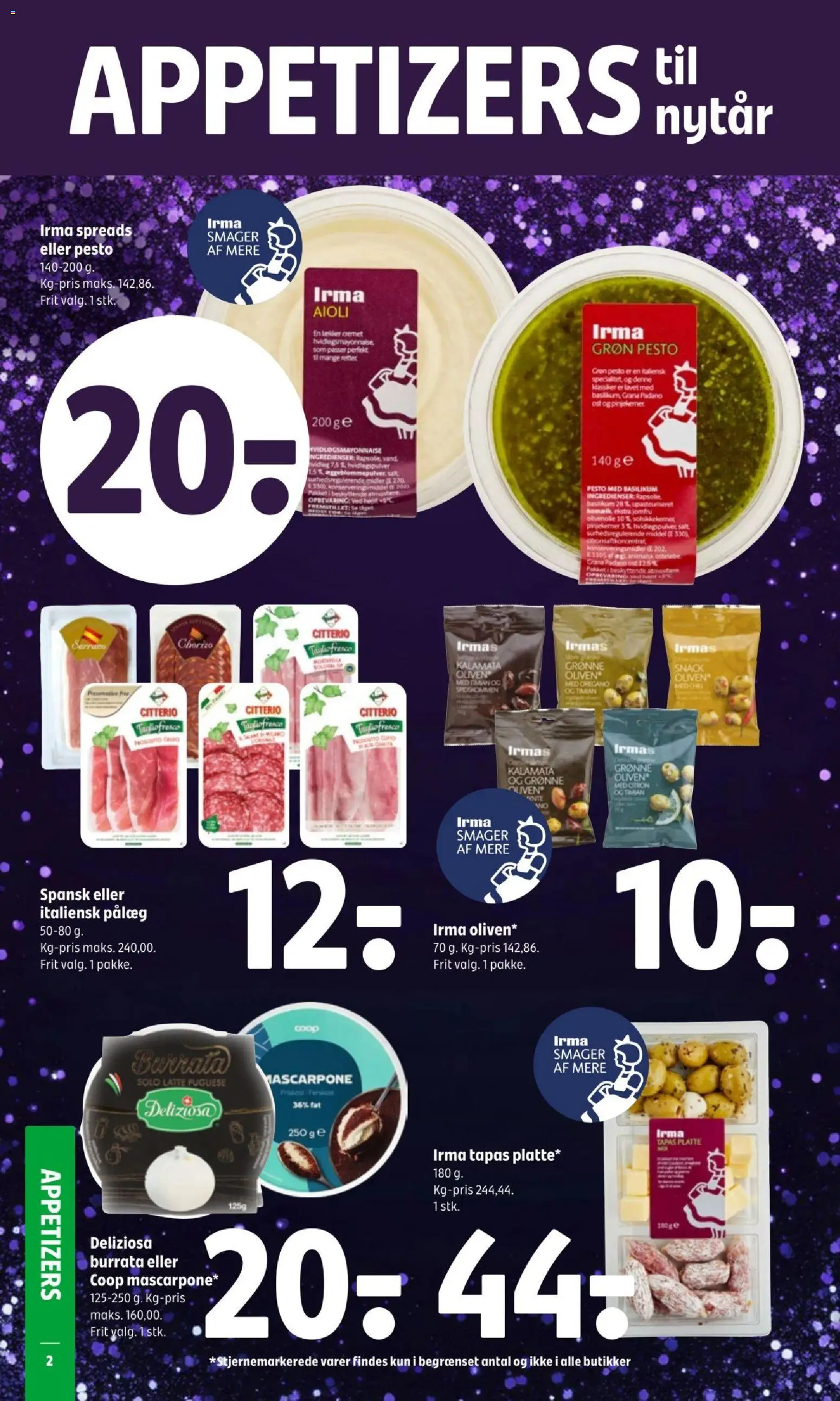 Coop 365 tilbudsavis – gyldig fra 27.12.2025 | Side: 4 | Produkter: Ost, Pesto, Oregano, Basilikum