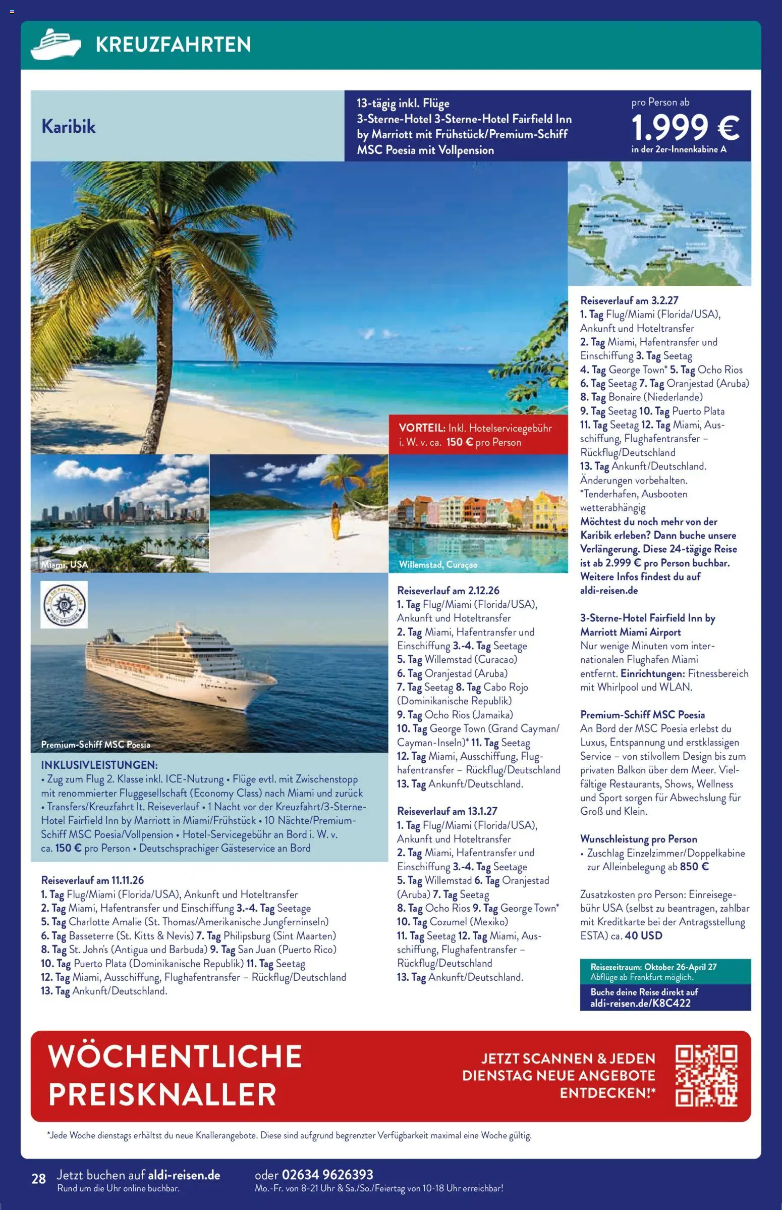 Aldi Reisen – gültig ab 01.11.2025 | Seite: 28