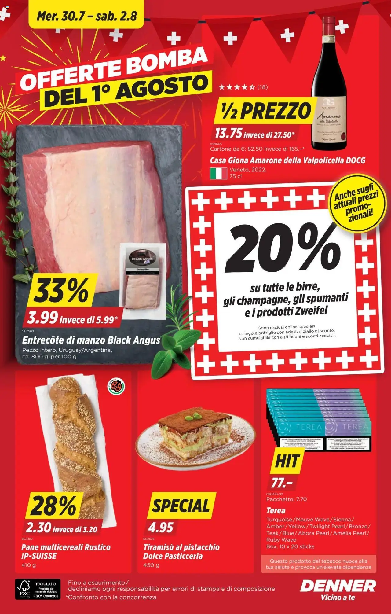 Denner Aktionen IT ab 29.07.2025 | Seite: 24 | Produkte: Pane