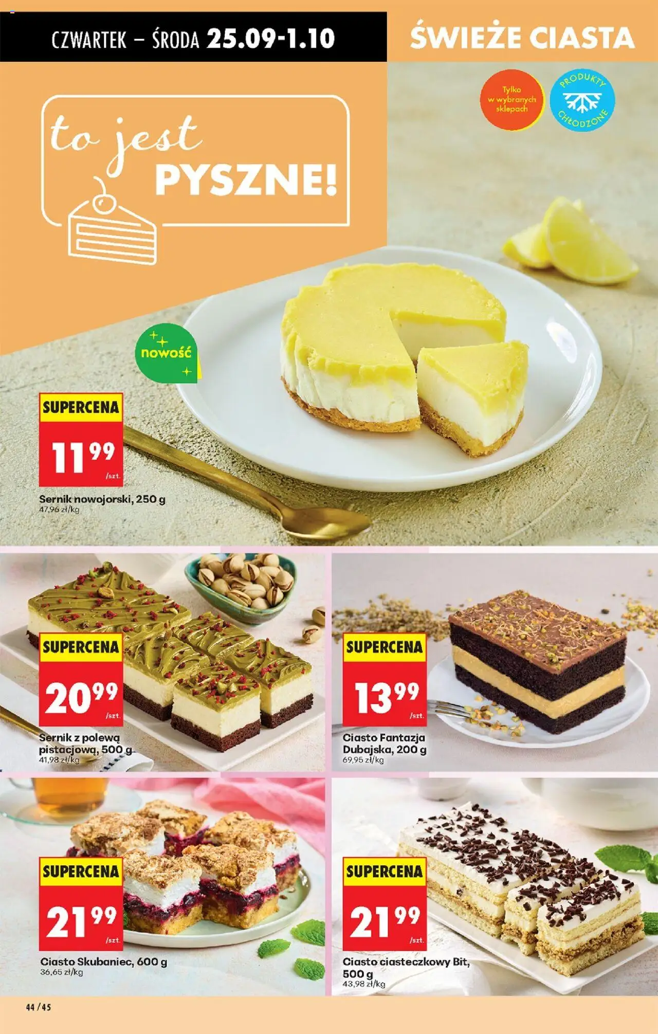 Biedronka gazetka - Oferta w tym tygodniu od 25.09.2025 | Strona: 56 | Produkty: Ciasto