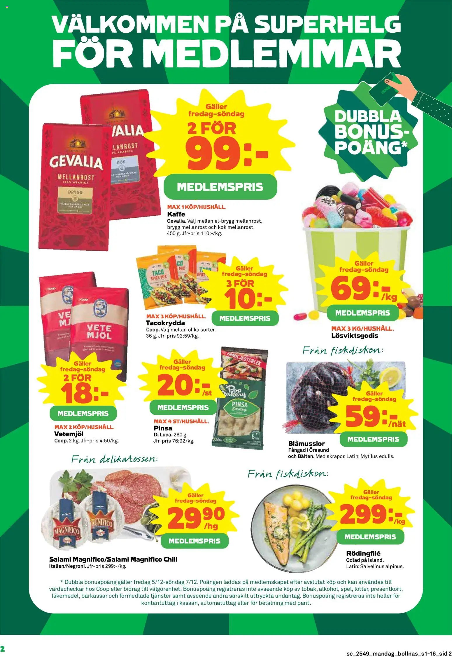 Stora Coop reklamblad aktuell från 01.12.2025 | Sida: 2