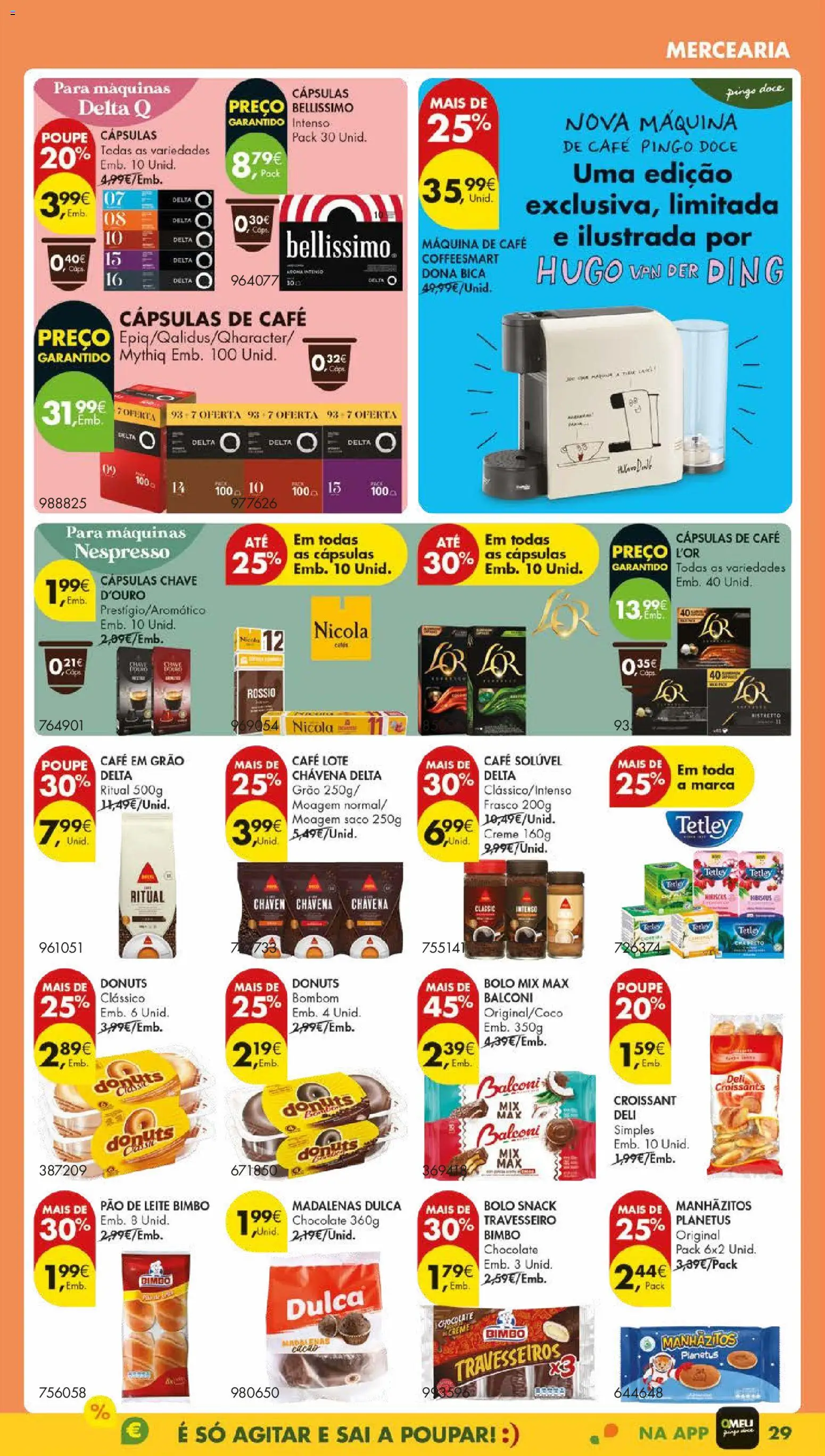 Pingo Doce folheto │ válido de 28.10.2025 | Página: 31 | Produtos: Manhãzitos, Leite, Pão, Creme