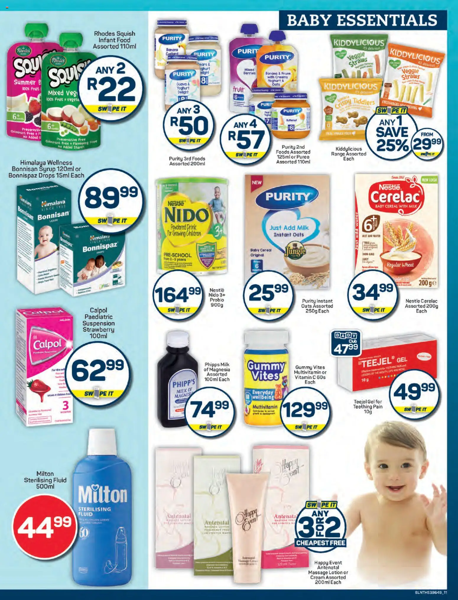 New Pick n Pay catalogue – valid from 25.02.2026 | Page: 11 | Products: Yoghurt, Milk, Oats, Water