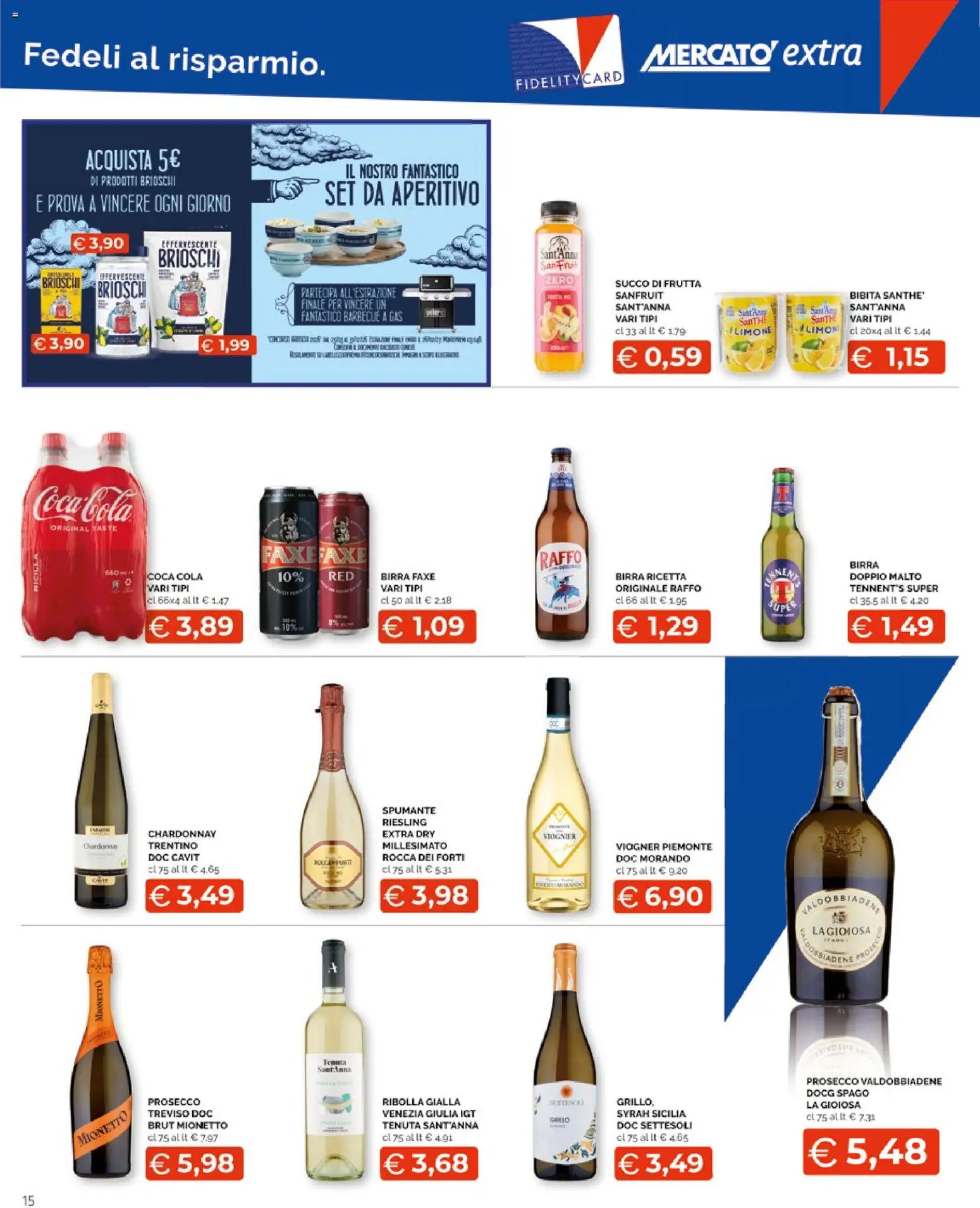Volantino Mercatò del 23.04.2026 | Pagina: 15 | Prodotti: Succo, Barbecue, Barbecue a gas, Succo di frutta