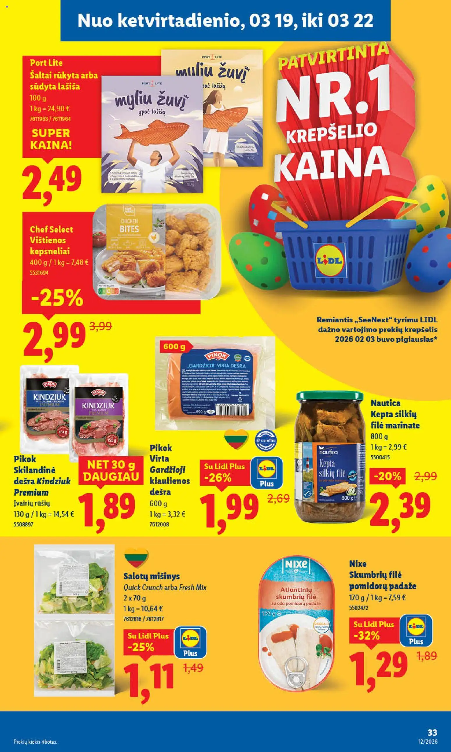 LIDL akcijos nuo 16.03.2026 | Puslapis: 40