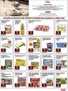 Anteprima del volantino COOP volantino valido a partire dal 26.03.2026 | Pagina: 21 | Prodotti: Porchetta, Yogurt, Pizza, Zucchine
