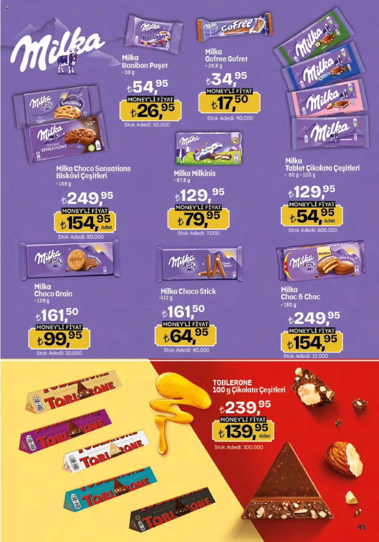 Migros Katalog - Migroskop - 09.10.2025 tarihinden itibaren geçerlidir | Sayfa: 45 | Ürünler: Gofret, Çikolata, Tablet, Bisküvi