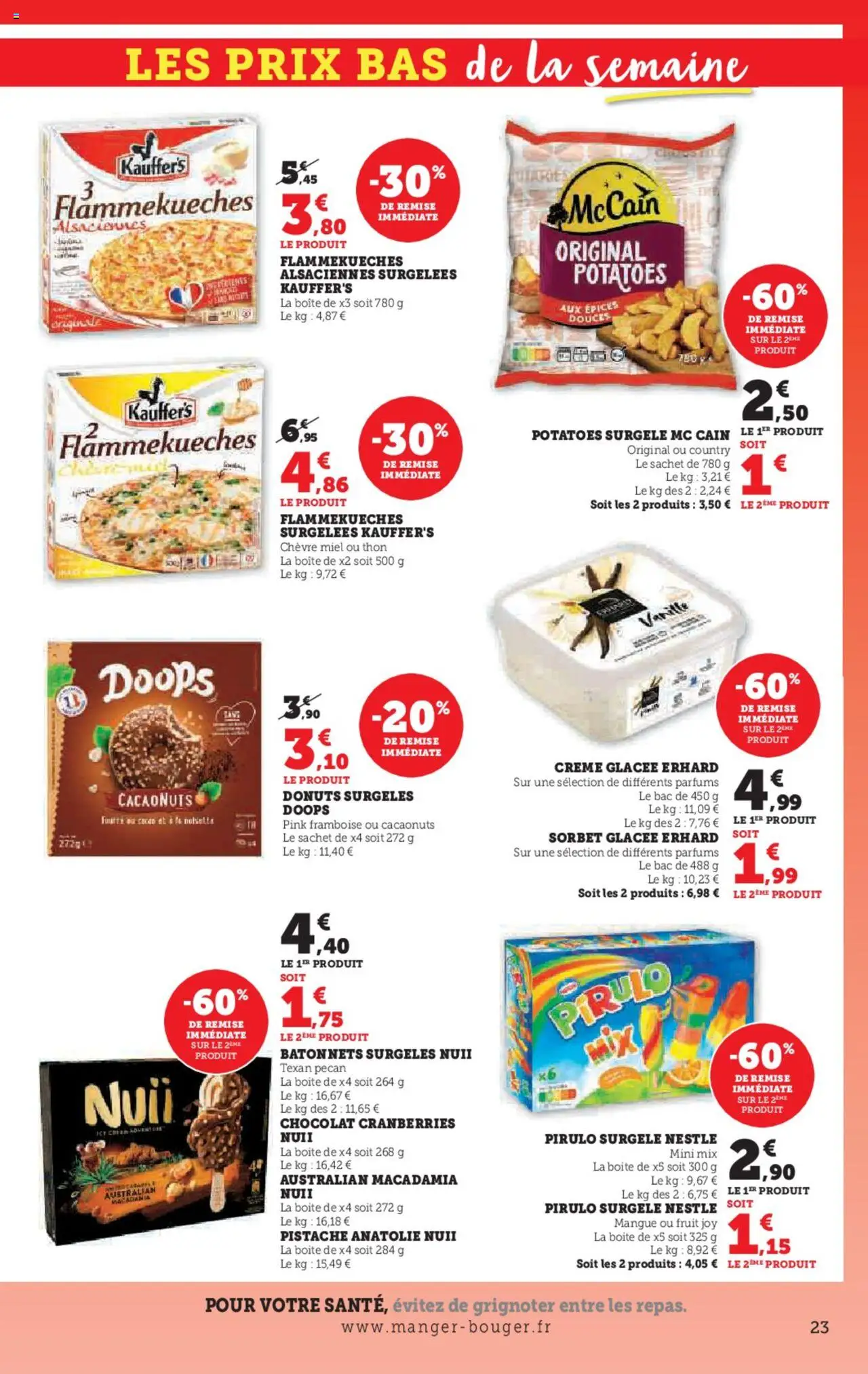 | Page: 23 | Produits: Framboise, Noisette, Thon, Chocolat