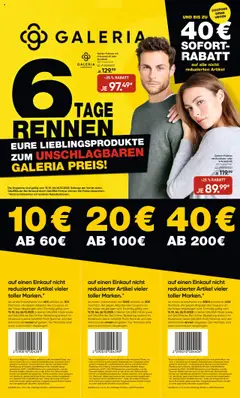 Galeria Karstadt Kaufhof Prospekt 	 ab 15.10.2025 gültig